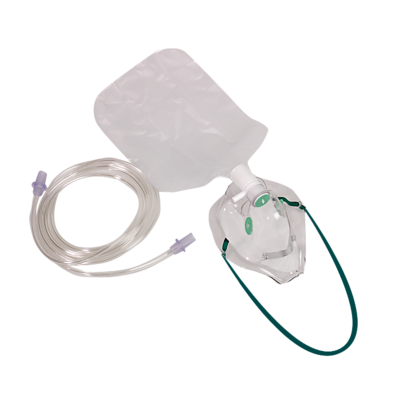 Einmal-Sauerstoff-Maske mit Atembeutel