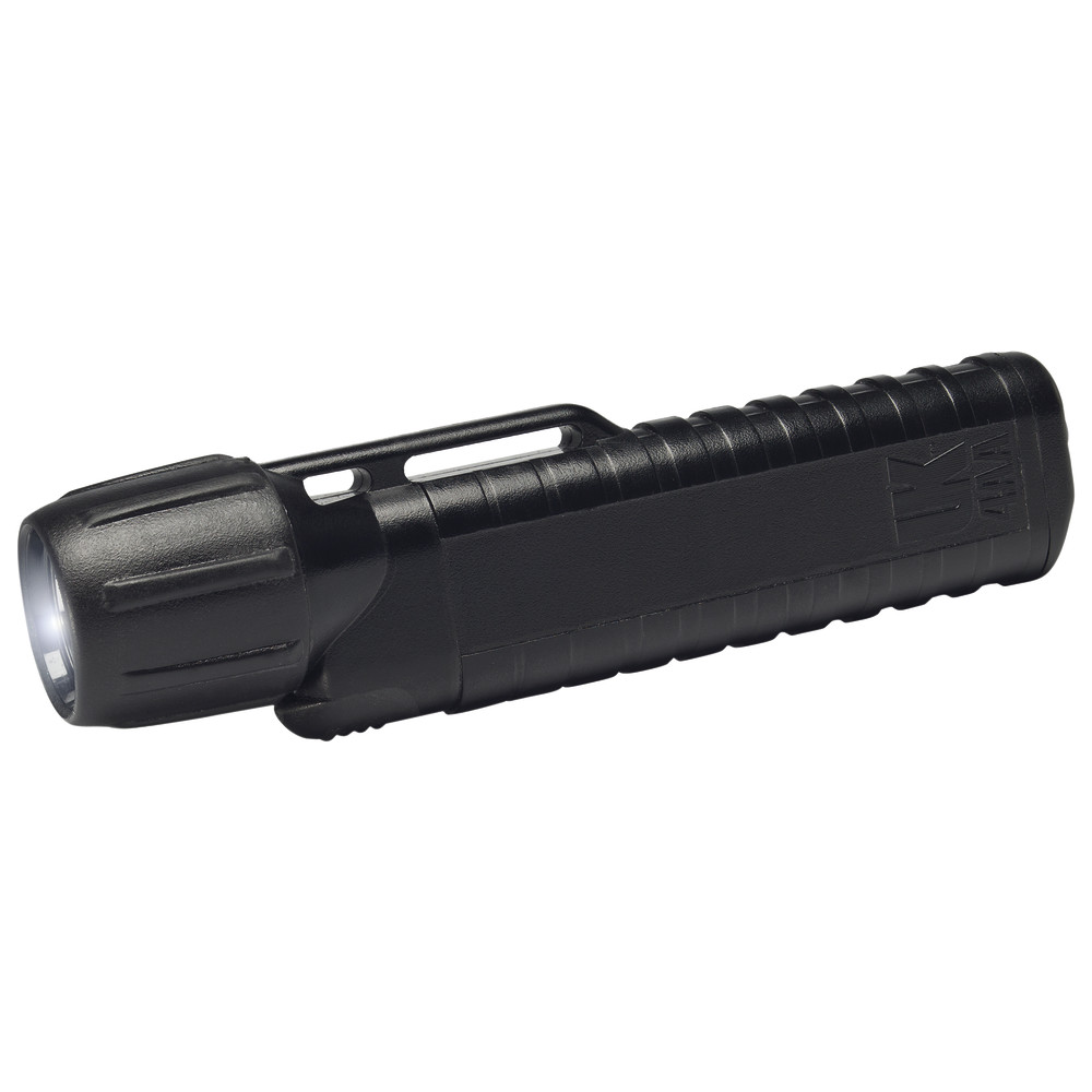 UK Helmlampe 4AA eLED CPO, ES Frontschalter, schwarz