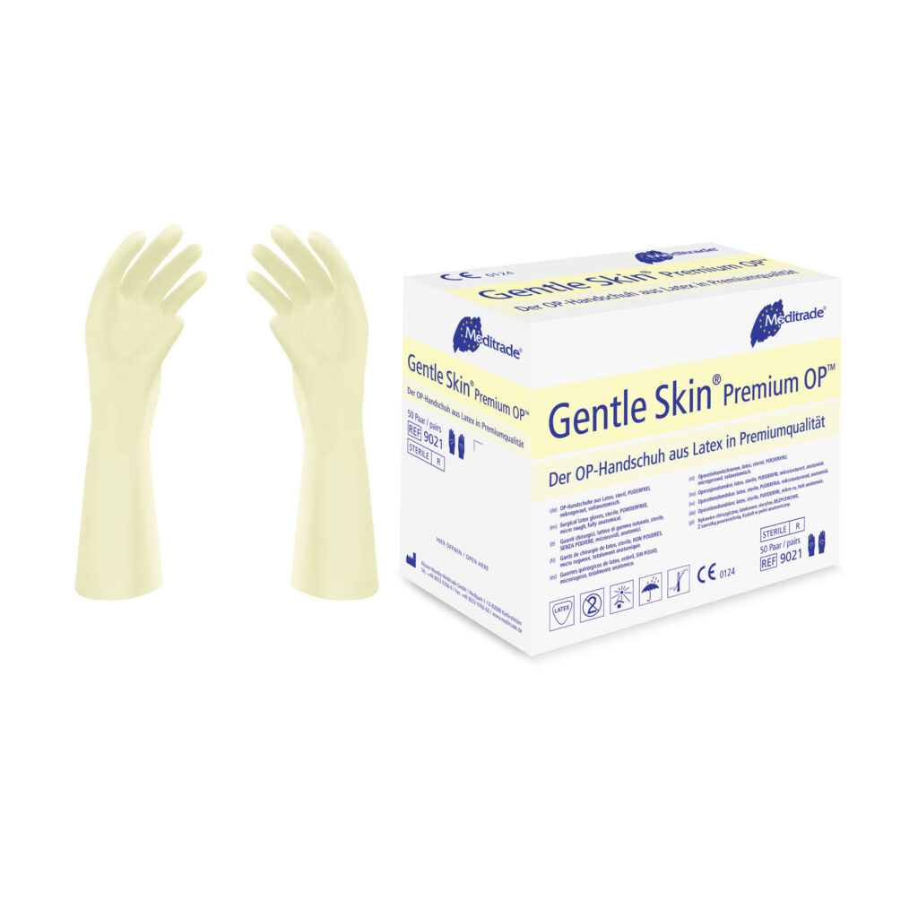 Gentle Skin Premium OP Handschuhe paarweise gepackt