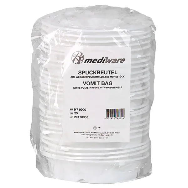 Mediware Spuckbeutel VP 25 Stück