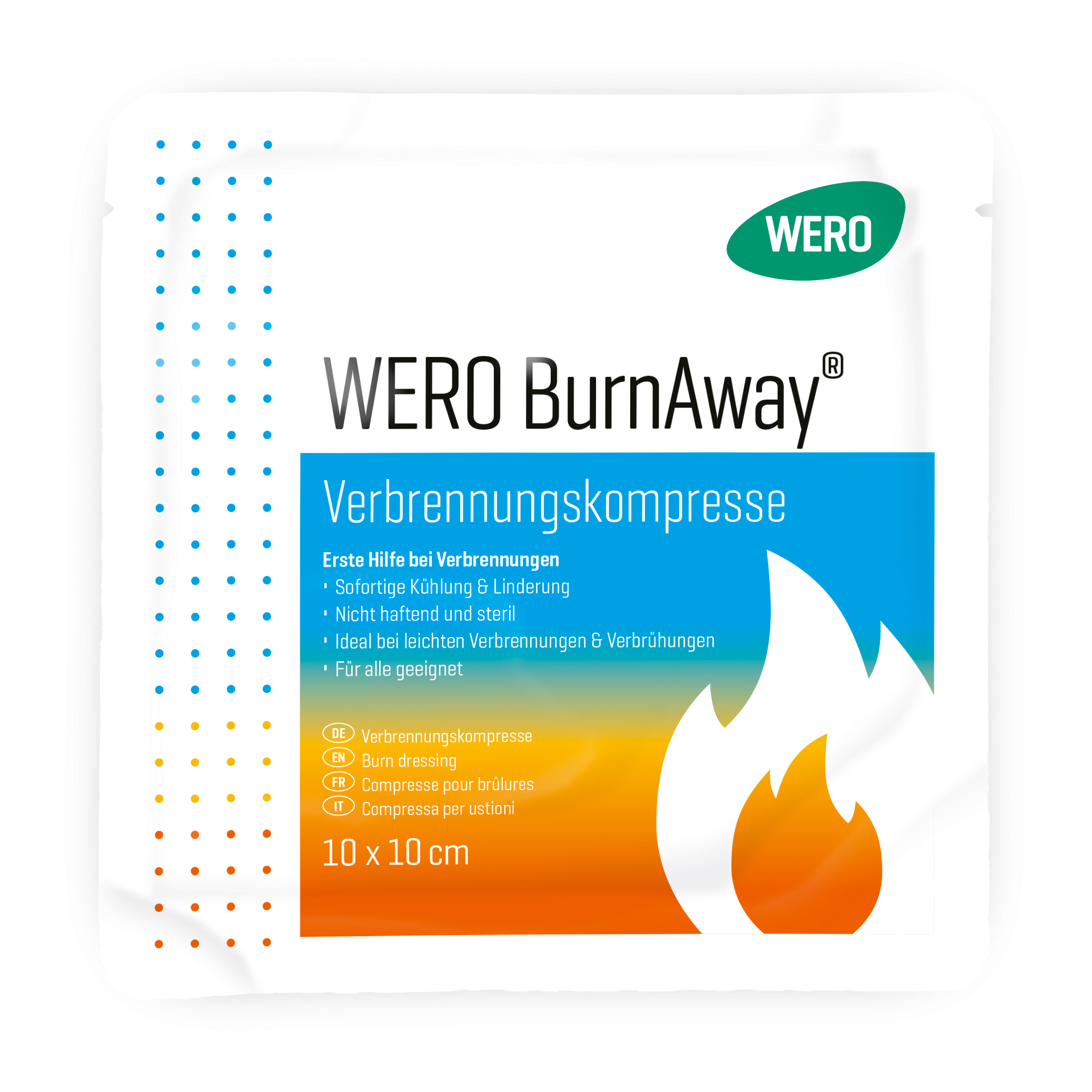 WERO BurnAway - Kompresse